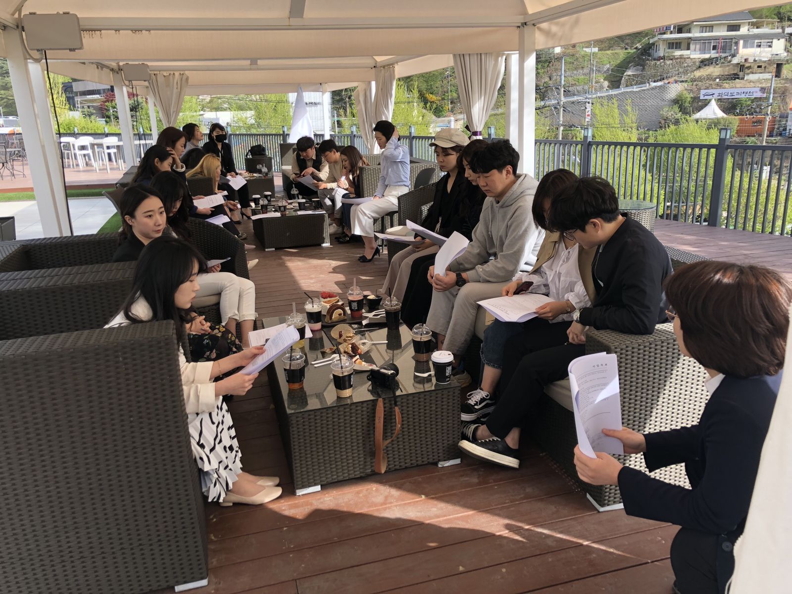 발대식(출범식) · 간담회 현장 사진